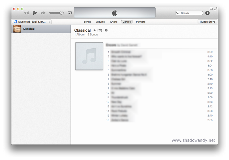 iTunes Server serving videos and music to your iTunes