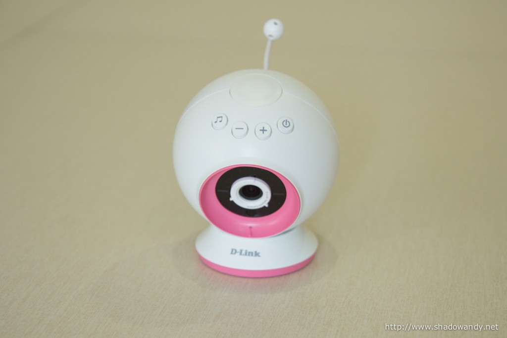 The buttons on the top allows you quick access to lullaby (and volume) and power to the unit.