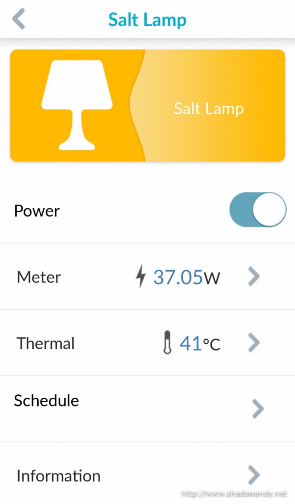 Quick a bit of information in here. The power state of the device, how much power is it drawing, the temperature of the electrical pins, etc.