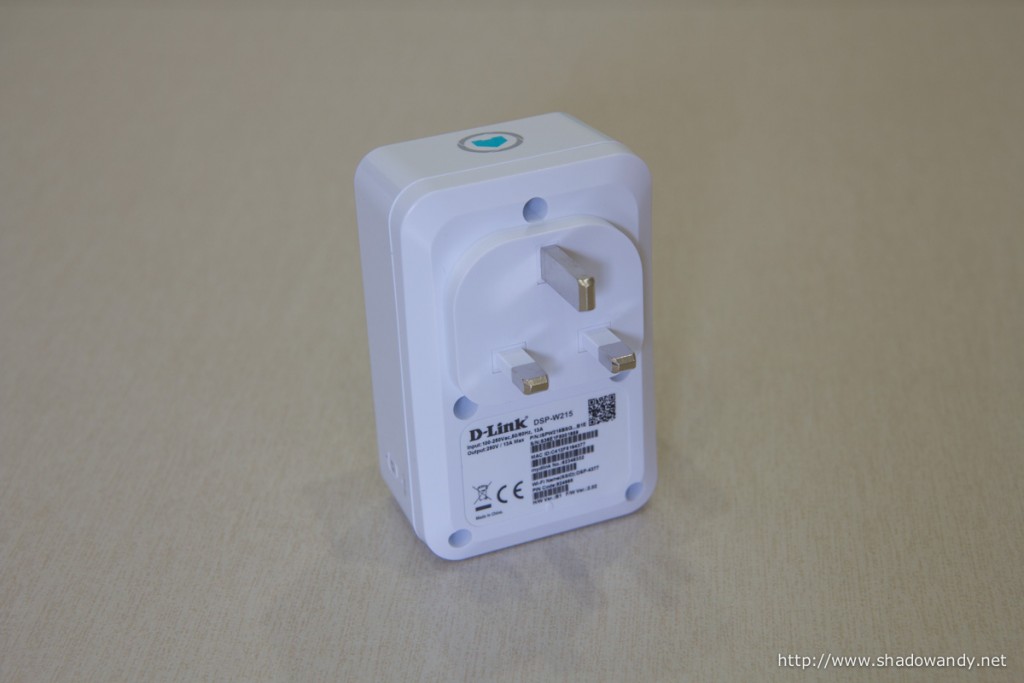 SG/UK 3-pin model. The round blue picture on top is just a print. It serves no purpose.