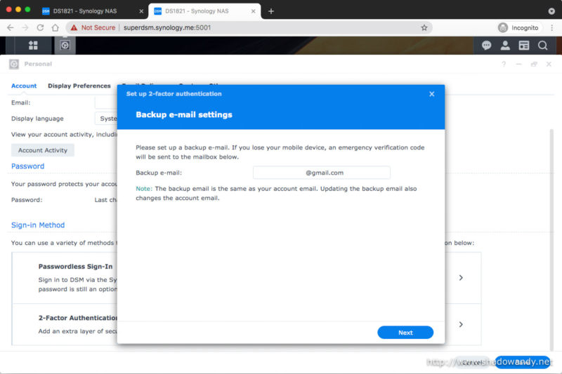 Just in case you are really unlucky, you can still recover and switch to another device via email. 