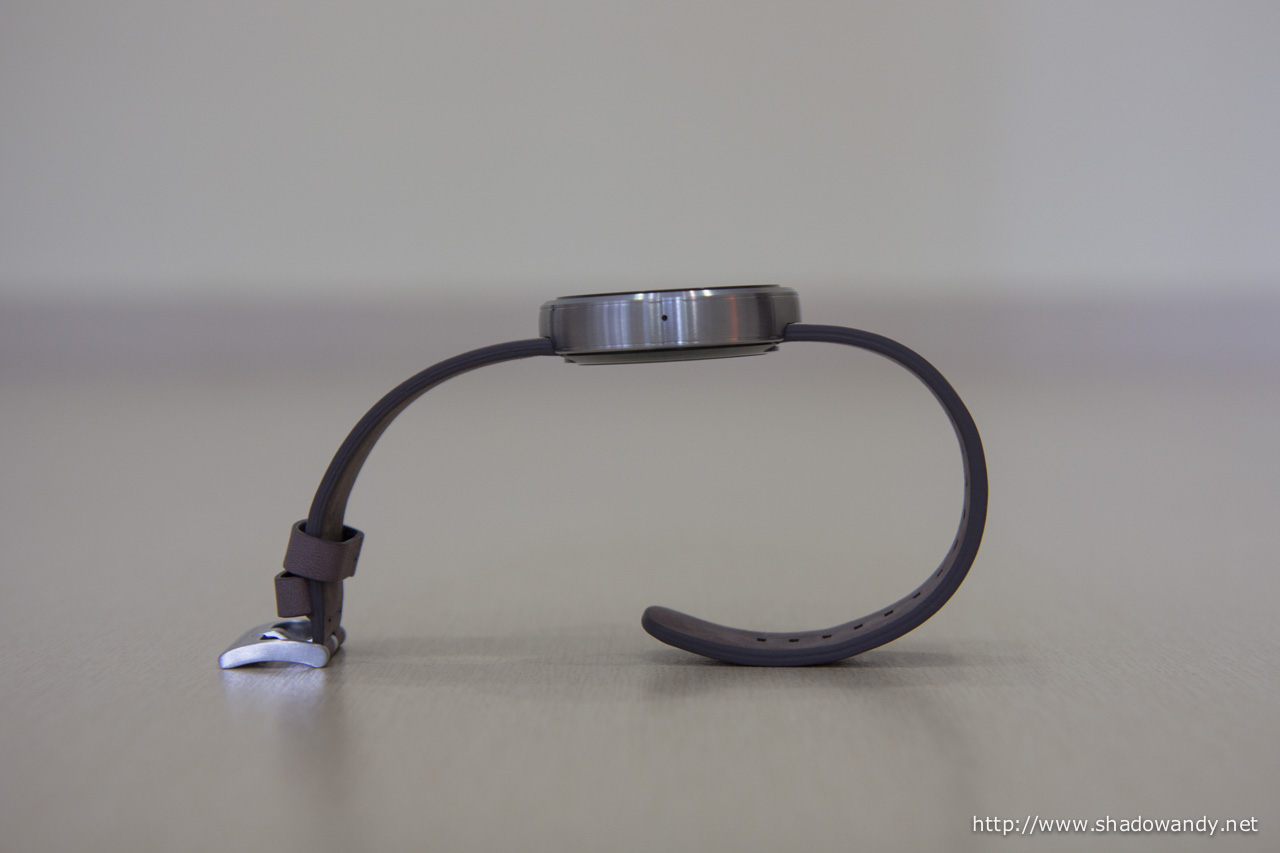 The microphone on the left that you instructs the Moto 360 via "Ok Google" commands