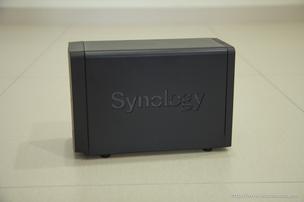 Synology logo at the side.