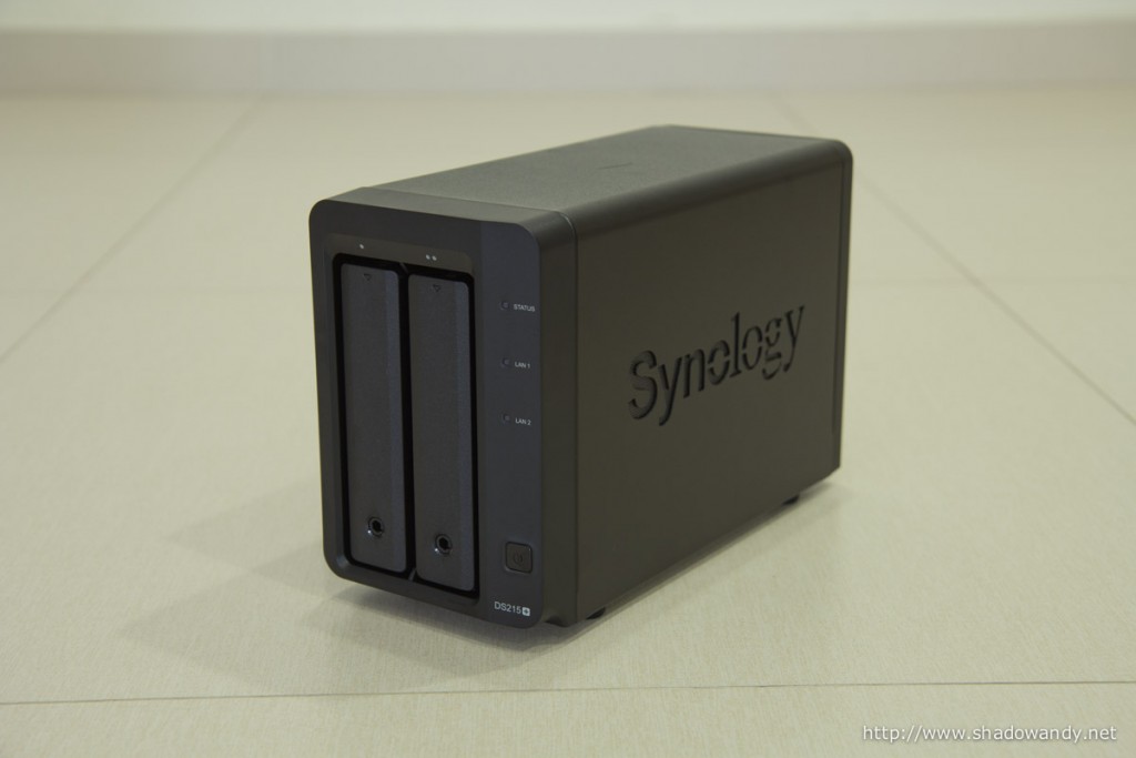 The Synology DiskStation DS215+. Annapurna SoC powered high performance 2-bay NAS.
