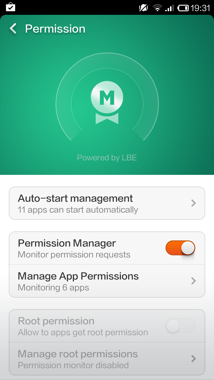 Managing App Permission centrally