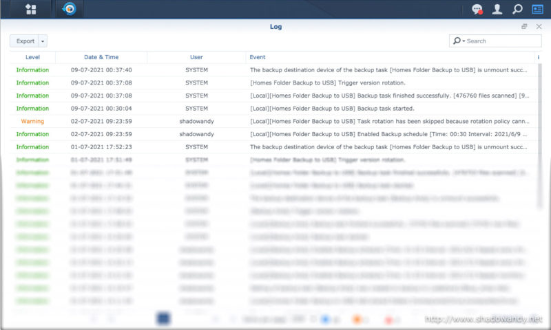 Hyper Backup and Scheduled tasks running like Clockwork.