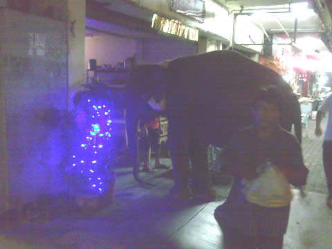 bangkok_08052008_01 Elephant on Bangkok\'s road