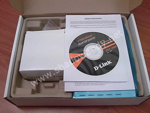 dgs-1008d_03 DGS-1008D (Green) - Package contents