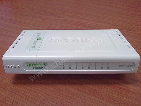 dgs-1008d_04 DGS-1008D (Green) - 8 port gigabit switch