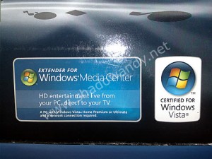 DMA2100 requires Windows Vista