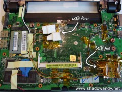 Asus EEE PC - DIY Internal Hub Modification