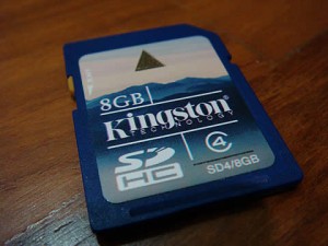 Kingston 8GB Class 4 SDHC