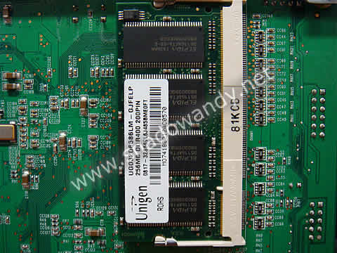 rnd2000_ram_02 ReadyNAS Duo - DDR400 200 pin RAM module