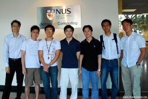 NUS\'s May 2008 SAP BPERP Student Trainers