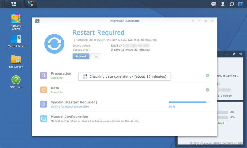 Checking for and re-syncing any data inconsistencies.