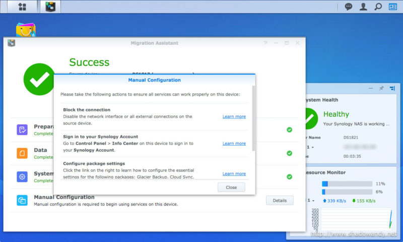 Information on Manual Configuration.