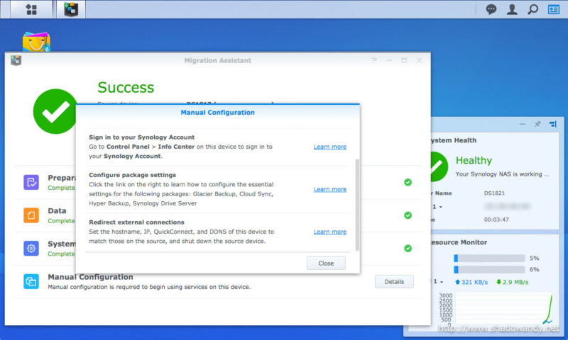 Information on Manual Configuration.